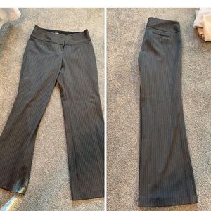 Great condition grey pinstriped dress pants